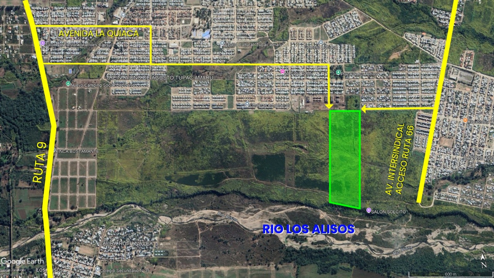 Hectareas idel para loteo en Alto Comedero