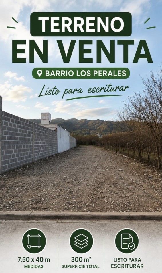 Terreno en ADIUNJU Los Perales 