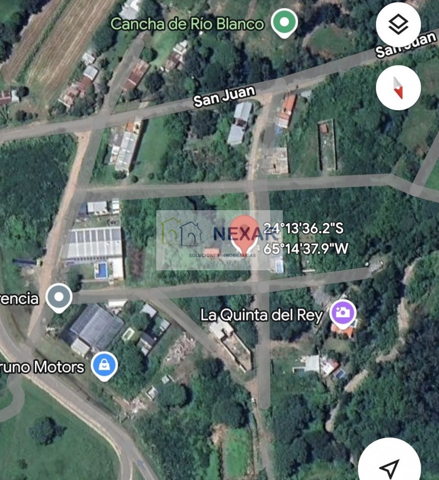 Terreno en Rio Blanco - Oportunidad